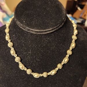 Vintage Avon Necklace Silver Tone  HS
